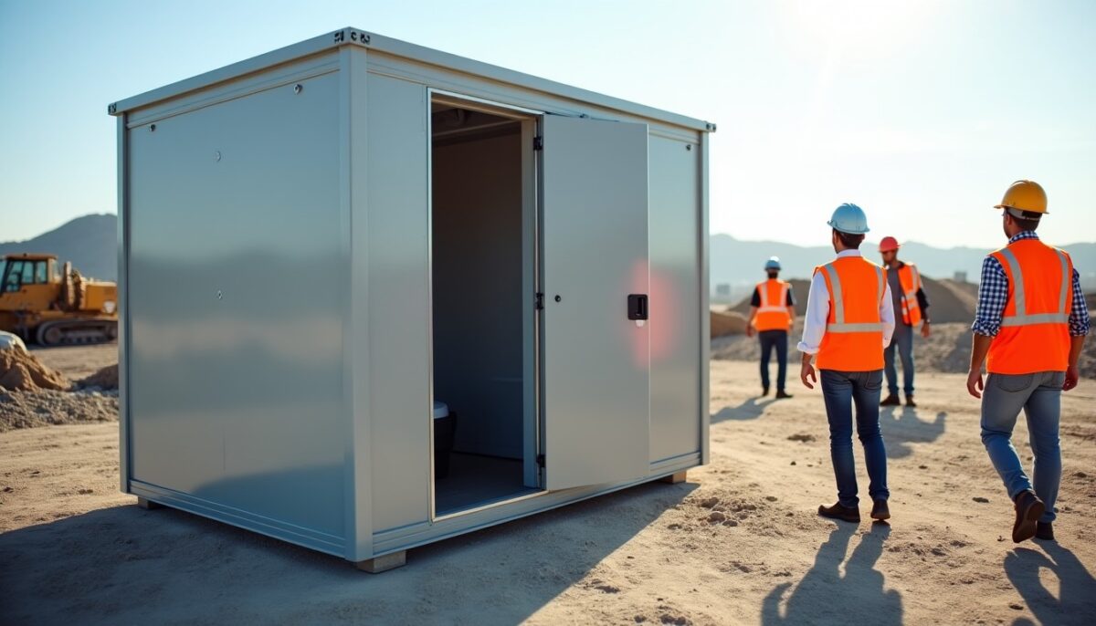 Location de sanitaires : garantir le bien-être et le confort de vos équipes sur le chantier